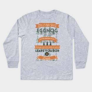 Oh Christmas Vacation Kids Long Sleeve T-Shirt